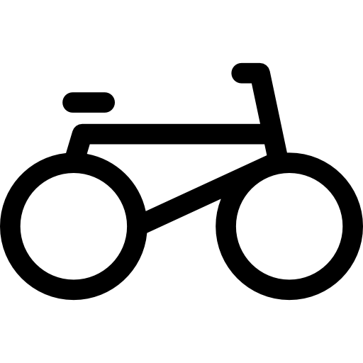 Bicycle side view
